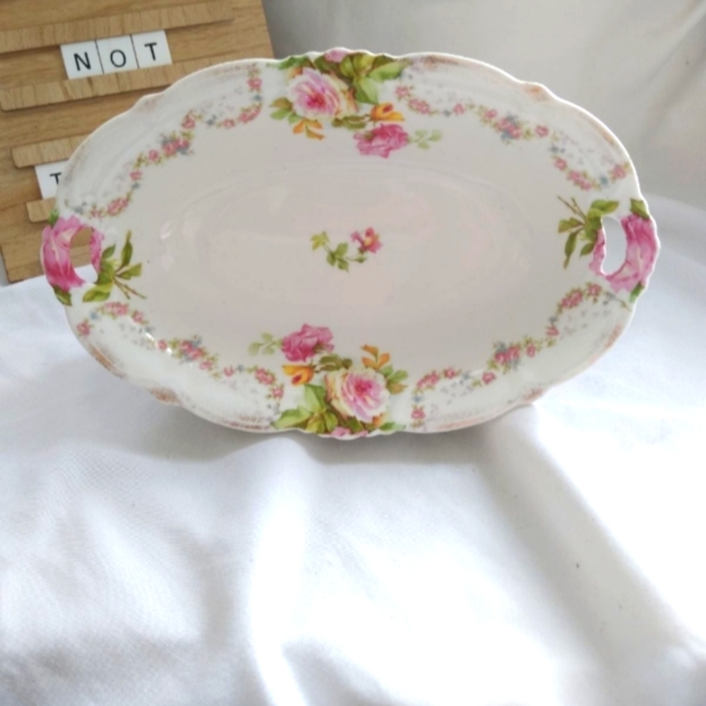 VINTAGE BAVARIAN SERVING PLATTER